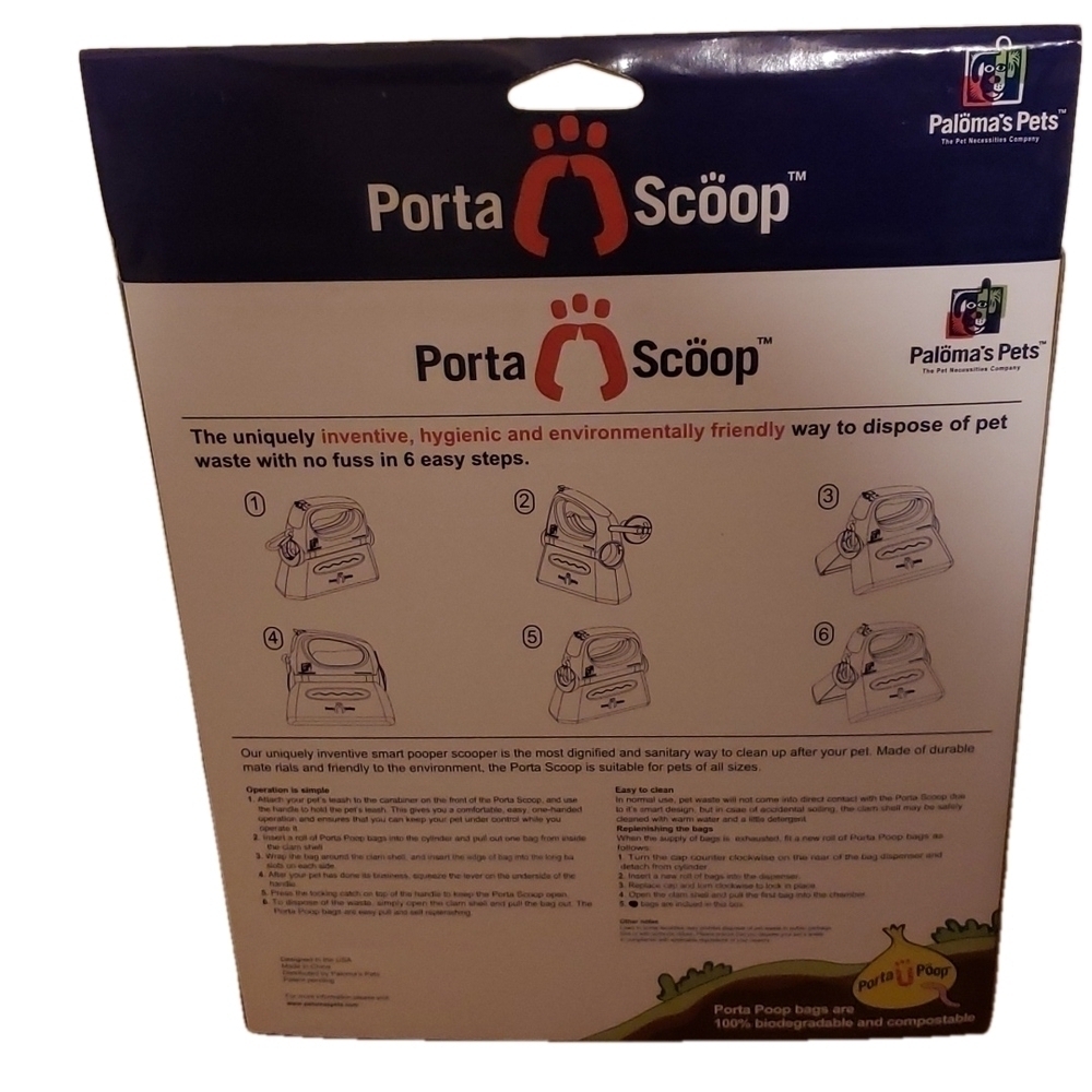 Palomas Pet's Porta Scoop - Picture 2 of 2